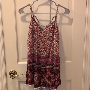 Floral Hollister Romper